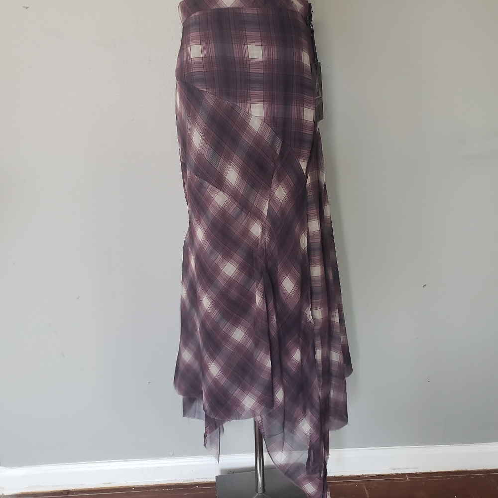 UNIF ASYMMETRICAL MAXI SKIRT